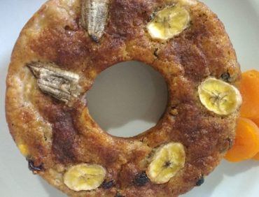 Boa, bonita e gostosa: bolo de banana integral